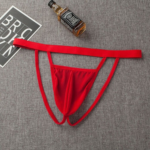 Männer sexy Doppel-Tanga-Stil neuer und sexy transparentes Netz hinter offenes Schicht, ohne die Unterwäsche von Männern schwulen zu nehmen [vertraulicher Versand] Weiß 90-160jin [Jin gleich 0,5 kg] Inside Wear