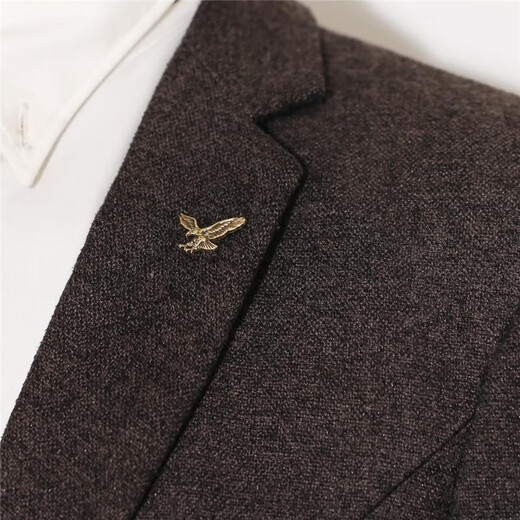 Quamer Old Phoenix Gold Store Personalisierte kleine fliegende Eagle Brosche Männer und Frauen Anzug Brosche Hemdkragen Schnalle Klasse Eagle atemberaubende Pferd Qinggu Flygu Flygle Eagle