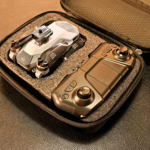 New high-end GPS positioning drone aerial photography 10,000 meters 8k high-definition professional quadcopter folding remote control brushless obstacle avoidance version 8K dual camera-GPS automatic return Sanden