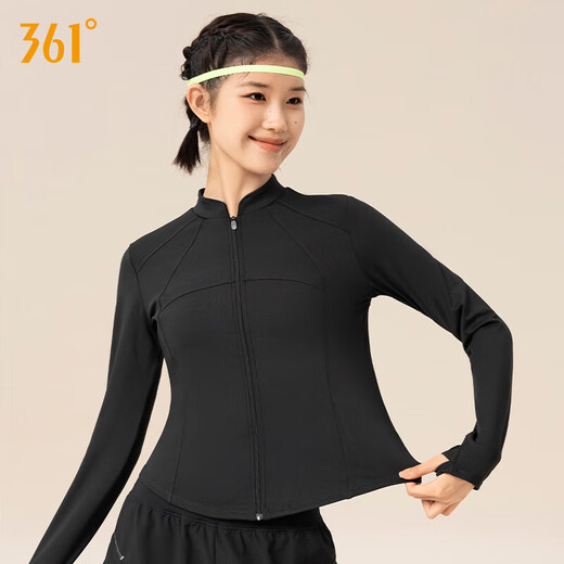 361 Yoga Wear Jacket Women's Top Tight Waist Slimming Pilates Fitness Clothing Running Training Sportswear Autumn and Winter