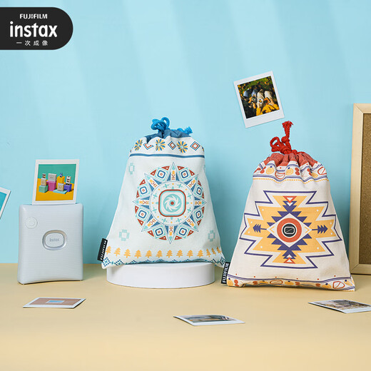 INSTAX Fuji instax drawstring pocket Wenge