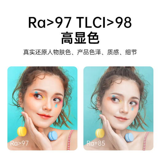 Jinbei (JINBEI) EF-150pro live broadcast LED fill light children's portrait studio photography light video recording constant light clothing products photo soft light octagonal ceiling light set