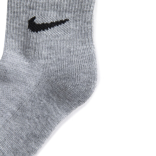 Nike Nike mid-calf socks for boys and girls, 6 pairs of 3A antibacterial Lycra fabric, soft and comfortable children's sports socks
