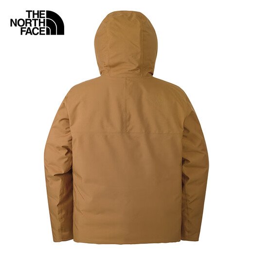The North Face down jacket men's 600-fill goose down filled waterproof outdoor versatile warm autumn new | 83UM 173/geological brown XL /180