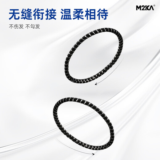 M2KA children's thumb hair rope little girl's hair does not hurt durable hair tie hair ponytail small rubber band black * 18 pieces