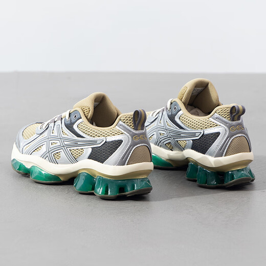 ASICS亚瑟士KIKO KOSTADINOV联名GEL-QUANTUM KINETIC情侣复古休闲鞋 米黄色/银色-1203A270-252 43.5 偏小,请买大半码