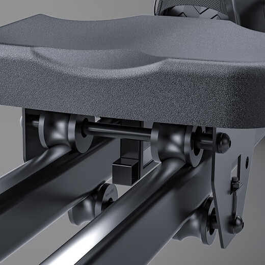 Heisman (healthmate) rowing machine household electromagnetic dual-resistance aerobic fitness equipment indoor anaerobic exercise magnetically controlled silent smart rowing machine black magnetically controlled resistance adjustment/mechanical 16 resistance