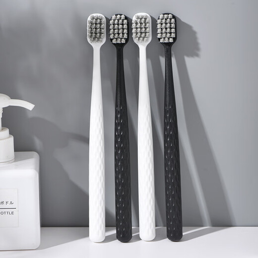 Orc Adulte Bristle Bristle Brosse à dents durs brosse à dents durs 2 pièces r6625-pack