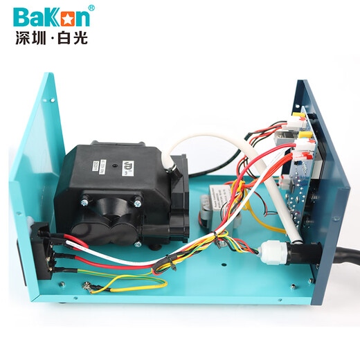 Bakon white light hot air gun desoldering station constant temperature digital display air pump type adjustable temperature hot air fan soldering station BK850D