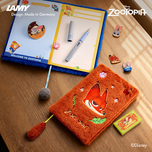 LAMY pen gift box Zootopia IP joint model Judy limited ink pen set student stationery fashion office birthday gift EF tip