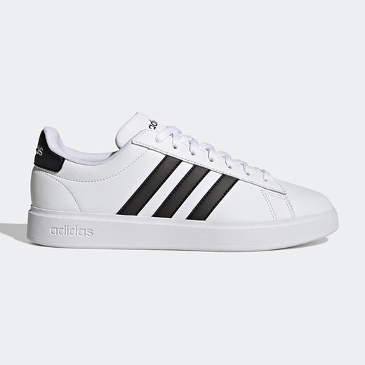 Adidas Männerschuhe Freizeitschuhe Frauenschuhe Sommer Neue Sportschuhe Grand Court 2.0 Mode und vielseitige Low-Top-Schuhe GW9195/Weiß 41 (255 mm)