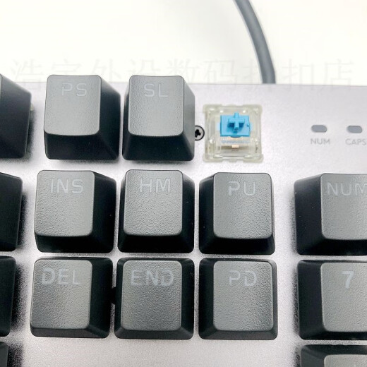 罗技 G罗技 G罗技K845有线机械键盘游戏专用樱桃轴手感青轴茶轴CF拆包K835 k835 ttc 白色 9新 有使 青轴