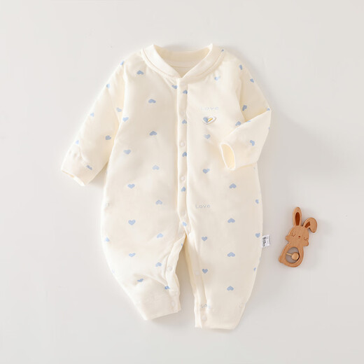 
Seven-picked daisy 40g cotton onesie baby onesie in autumn and winter boneless clothes thin cotton medium-thick climbing clothes one-piece warm outing clothes X6624 rice-bottomed bear strawberry 40g one-piece cotton jacket size 80 (16-19Jin [Jin equals 0.5 kg] suitable)