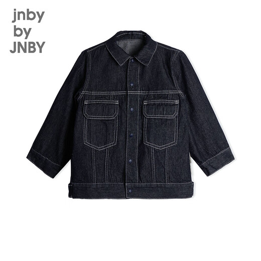 jnby by JNBY[江南布衣婴童]秋夹克外套大口袋潮酷休闲感男女童婴儿YN8610400 991牛仔藏青 100 cm