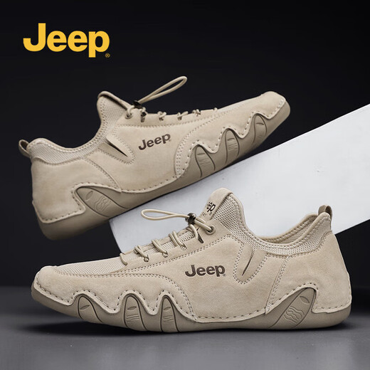 Chaussures en jeep pour hommes 2025 Nouveaux vêtements de travail de travail chaussures en maille respirante sports de chaussures décontractées