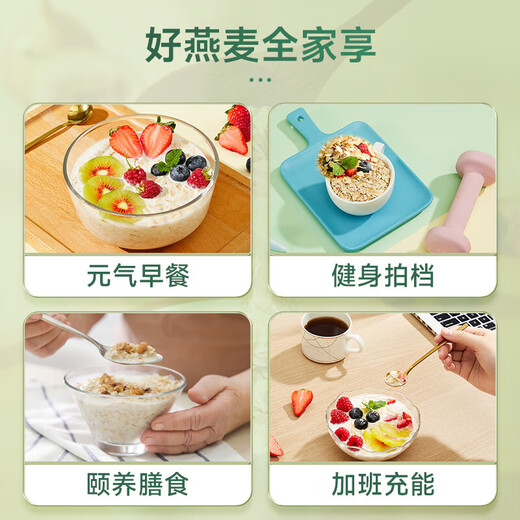 阴山优麦燕麦锦礼礼盒825g即食燕麦片营养好早餐节日礼品送长辈健康礼物 燕麦锦礼825g*1盒