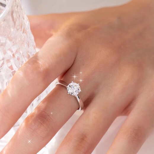 Shusu Wedding Ring Simulation Diamond Ring Wedding Props Wedding fake diamond ring opening adjustable proposal ceremony Simulation Diamond Ring Male + Female + Matching Ring Box