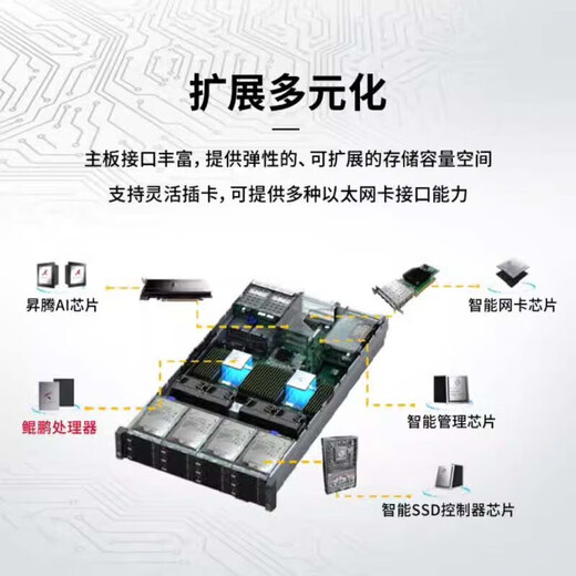 Weipaitu domestic server ARM64 architecture Taishan Kunpeng 920 secondary and tertiary hospital medical front-end computer intelligent software Galaxy Kirin OpenEuler Euler system package one (domestic ARM Kunpeng 920 eight-core desktop Kirin system) single host