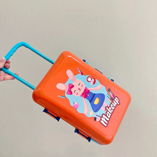 Feidulen Kinderkinder Little Doctor spielen Hausspielzeug Mini Küche Mädchen Baby Reise Li Trolley Box Boy Tools Küche Dual-Purple-Griffhalter Box