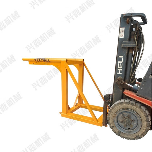 Forklift heightening lifting arm loading and unloading ton bag glass forklift heightening modified ton bag rack 2 tons total length 2.5 meters high 1.2 meters