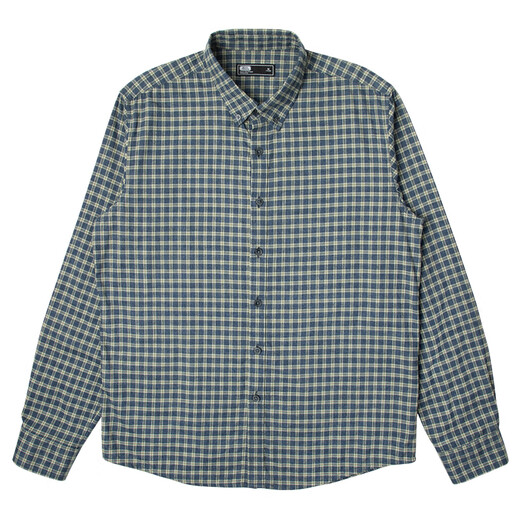 BLACKMONDAY easy-care plaid shirt men's long-sleeved spring and autumn business anti-wrinkle no-iron casual shirt