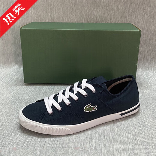 Filixidi Français Crocodile Chaussures pour hommes Spring and Summer Sports Casual Sports Lace-Up Chaussures à la mode et petits chaussures de tissu blanc pour femmes noir 39,5
