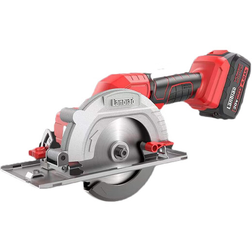 Blue Label Builder Electric Circular Saw 5-inch Rechargeable Handheld Chain Saw 9901 Lithium Battery Disc Saw Woodworking Board Cutting Machine Original Lithium Battery 20V/6.0Ah