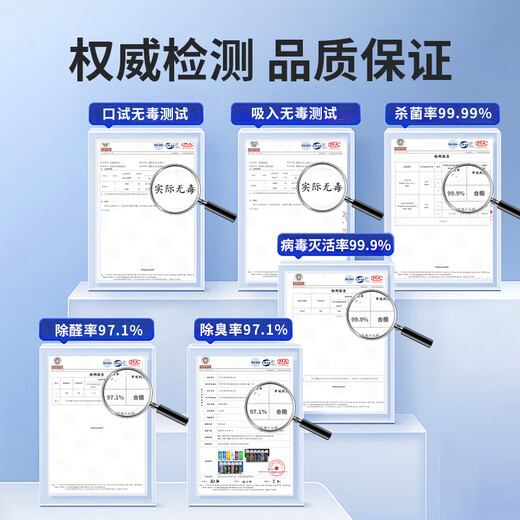 Pute car interior deodorant, sterilization and deodorant spray, odor removal, air freshness, lemon + cologne + fresh ocean