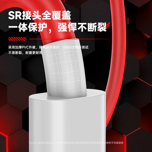 Biaz suitable for OnePlus data cable Warp flash charging 150W/100w fast charging 12A charging cable 1+AcePro/10Pro/9/9rt double-headed Type-C to Type-C 1 meter