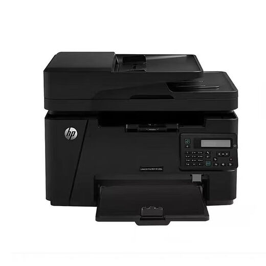 二手9成新】惠普HP M128fn/126a黑白激光打印机 多功能一体机 复印扫彩色扫描226dn 128fn输稿器+有线网络