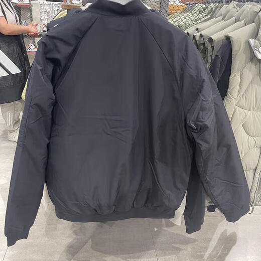 Adidas Baumwolljacke Herren Winter Neue Sportbekleidung Winter Komfortable warme, lässige Baseballjacke Bomber Jacke JN4855 m