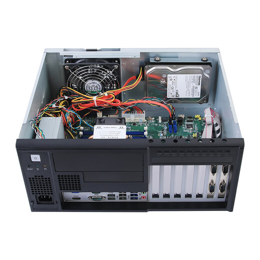 Yiyang Advantech IPC-7120 Machine de contrôle industrielle 2-10 / 12 GÉNÉRATION CORE I5 I7 I9 Processeur multi-core Multi-core Montage mural compact Advantech SIMB-683G2 (carte mère de 4e génération) I3 / 4G / 256G Solite