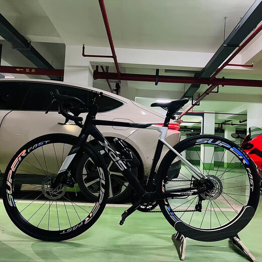 凌云鹤公路车贴纸公路车轮胎贴纸轮组贴纸自行车贴个性车贴反光贴单车轮 镭射（一轮2面）