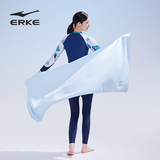 Hongxing Erke (ERKE) quick-drying absorbent bath towel swimming sports beach hot spring absorbent towel quick-drying towel