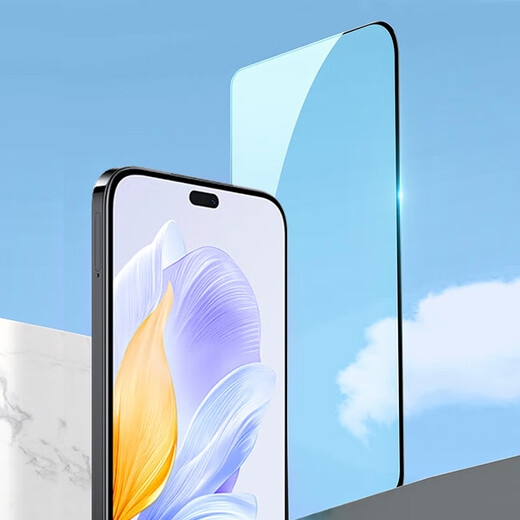 Smorss [2-piece package] suitable for Honor x60i tempered film universal honorx50iplus mobile phone film protective film HD ultra-thin glass full screen covering anti-fall, wear and anti-fingerprint