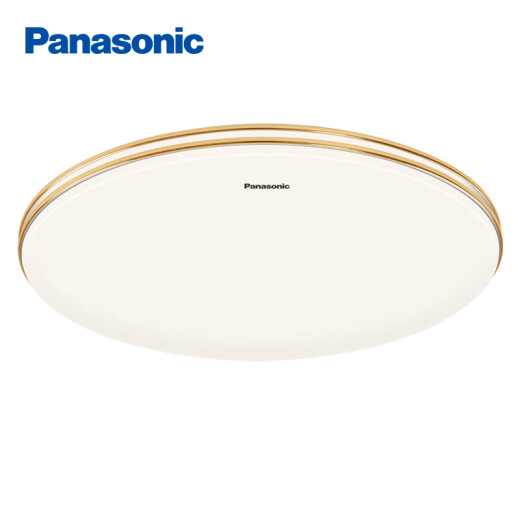 松下（Panasonic） LED吸顶灯简约24W卧室方灯遥控调光调色书房照明灯55W方形客厅灯 18W金边卧室灯墙壁开关HHXC1049L