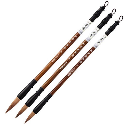 Yushui Lake brush calligraphy special beginners elementary school students cum set set beginners Chinese painting big wolf hair medium white clouds in regular script sheep hair large regular script children practice brush calligraphy and painting water writing gate