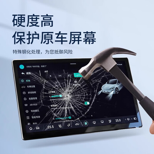 
VWK NIO es678/ec67/et57t/es7 navigation screen tempered film central control instrument car interior protective case NIO es6/ec6/es8 automatic film [three-piece set] high-definition film