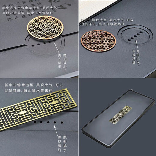 Accesorios de té de cocina Bandeja de té Filtro Filtro de cobre puro Tea Tea Tea Drenaje Fugas Hoguas de filtro de cobre Filtro de cobre Decoración de filtro de cobre [131166MX1 mm [Sin orificio de filtro