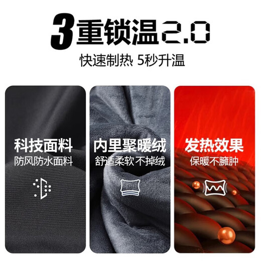 Men's winter coat, velvet and thickened cotton-padded jacket, outdoor work clothes, middle-aged large size windproof and waterproof jacket, cotton coat, A20 jacket, velvet and thickened, beige, XL, about 115-130Jin, Jin equals 0.5kg, can be worn