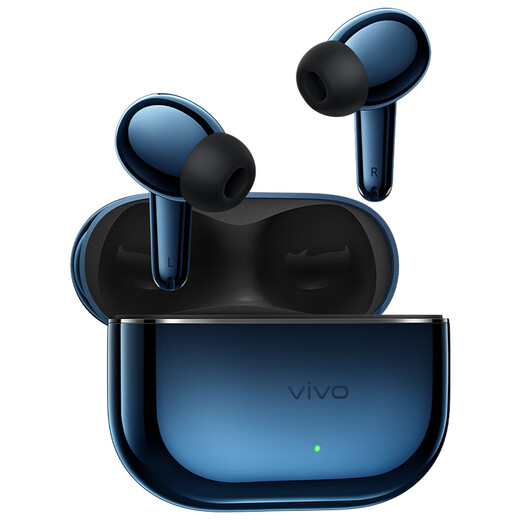 Vivo TWS 5 Hi-Fi Edition Deep Ocean Blue Full Link Ultimate Hi-Fi Master 60dB Deep Sea Smart Noise Reduction Cross-ecological Seamless Three Connections Bluetooth Headset
