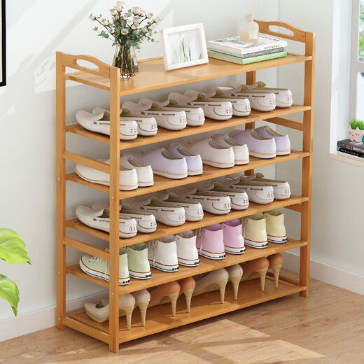 Kunfeng shoe rack simple entry door indoor dustproof household dormitory storage small narrow shoe cabinet multi-functional storage rack ordinary material three layers 50cm