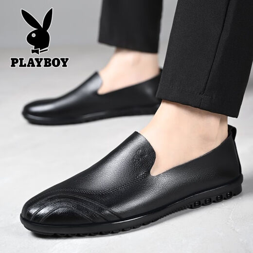 Playboy (Playboy Physical) мужская кожаная обувь искренняя кожаная ленивая обувь универсальная кожа