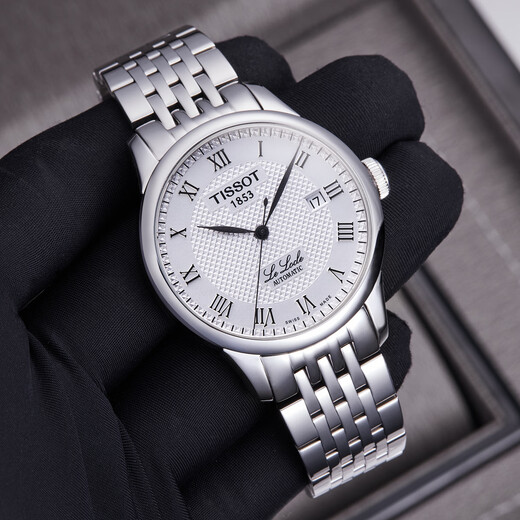 Tissot (TISSOT) second-hand 99 new Tissot men's watch Lilock second-hand mechanical men's watch Tissot watch men's casual sports second-hand luxury watch silver plate steel belt 2824 movement T41.1.483.33
