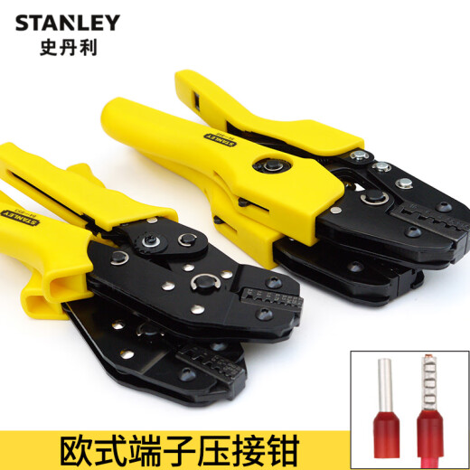 
Sanqihu European-style terminal crimping pliers 84-847/848/853/854-22 Crimper clamping pliers cold pressing pliers 0.14-2.5mm 84-853-22