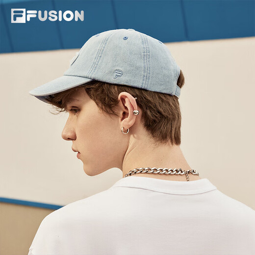Fila Fusion Official Couples Baseball Cap 2024 Summer Casual Sports Cap Baseball Cap de baseball
