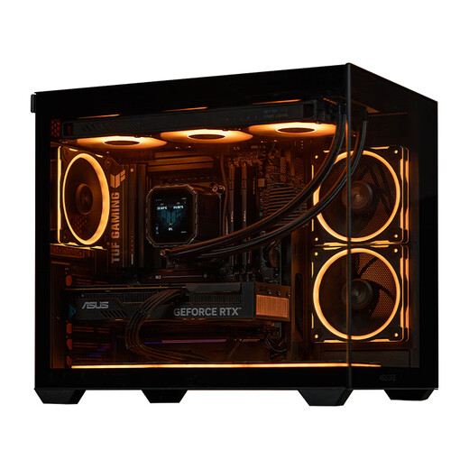 ASUS Family Bucket 12 periods interest-free i5 14600KF/RTX5060/RTX5060Ti host e-sports Delta mobile desktop assembly computer DIY host assembly machine with four 14600KF丨RTX5060丨12 periods interest-free