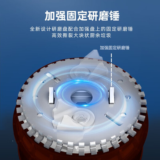 InsinkEasy Pro475 kitchen food waste disposer household kitchen waste sink grinder wireless switch Pro475 (552w power)