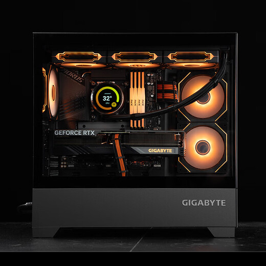 Gigabyte RTX5080/5070Ti/5060Ti/intel Intel Core Ultra7 265KF e-sports game fever live broadcast design desktop computer host four U7 265KF丨RTX5070Ti