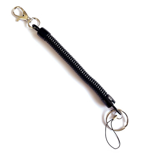 Quqiuwu cuerda elástica de la cuerda telescópica llave de la llave del teléfono móvil la cuerda del resorte de la cadena larga cintura colgante colgante de la cuerda creative llave del anillo del resorte del resorte 1
